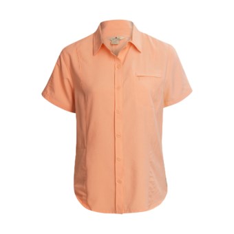 Woolrich Rylan Shirt - UPF 30+, Short Sleeve (For Women) in Melon