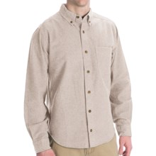 Woolrich Sportsman Chamois Shirt - Long Sleeve (For Men) in Oatmeal Heather - Closeouts