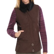 Woolrich Summit Vest - Soft Shell (For Women) in Dark Roast - Closeouts