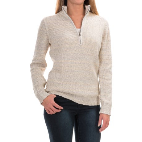 Woolrich Tanglewood Sweater Zip Neck For Women