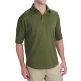 Woolrich Territory Polo Shirt - Merino Wool, UPF 40+, Short Sleeve (For Men)