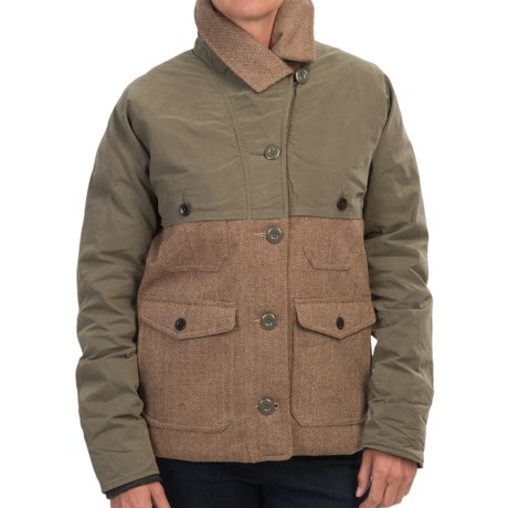 Woolrich The Mix Up Wool Jacket Insulated (For Women)