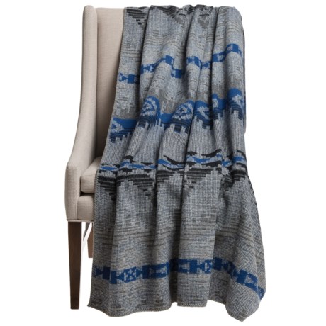 Woolrich Three Springs Dobby Wool Throw Blanket - 56x70?