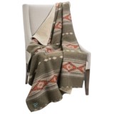 Woolrich Timber Mountain II Reversible Throw Blanket - Fleece