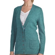 Woolrich Trailblazer Zip Front Cardigan Sweater - Merino Wool (For Women) in Atlantic - Closeouts