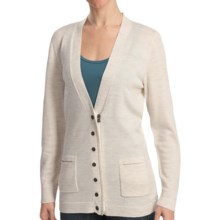 Woolrich Trailblazer Zip Front Cardigan Sweater - Merino Wool (For Women) in Winter White - Closeouts