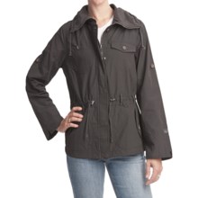 Woolrich Trekking Jacket - UPF 40+, Water Resistant (For Women) in Cinder - Closeouts