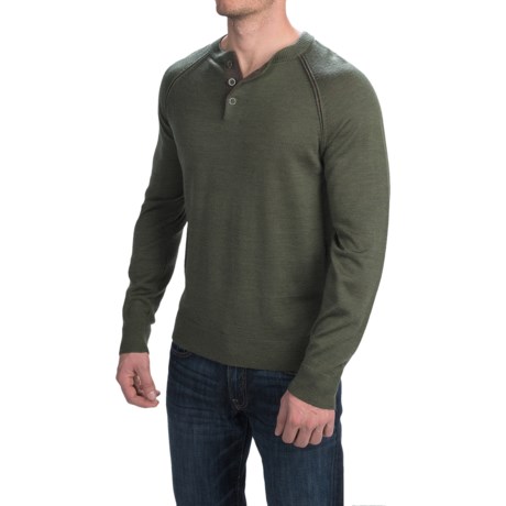 Woolrich Understory Henley Sweater Merino Wool (For Men)