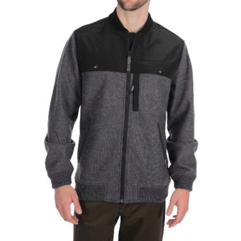 Woolrich Wilderness Jacket - Fleece (For Men) in Charcoal Heather