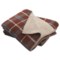 Woolrich Woodbury Wool Reversible Throw Blanket - 50x68" in Chestnut