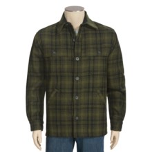 Woolrich Wool Stag Shirt - Long Sleeve (For Men) in Light Olive - Closeouts