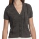 Woolrich Youngwood Cardigan - Cable Knit, Cotton, Short Sleeve (For Women)