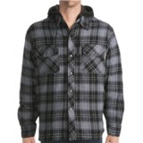 Work King Hooded Flannel Shirt - Fleece Lined, Long Sleeve (For Men)