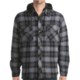Work King Hooded Flannel Shirt - Fleece Lined, Long Sleeve (For Men)