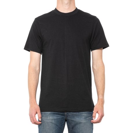 Smith Workwear Work T-Shirt - Short Sleeve (For Men) - BLACK (L )