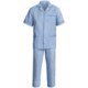 Woven Cotton Pajamas - Short Sleeve (For Men)