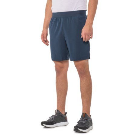 ASICS Woven Training Shorts - 7? (For Men) - TEAL BLUE HEATHER (M )