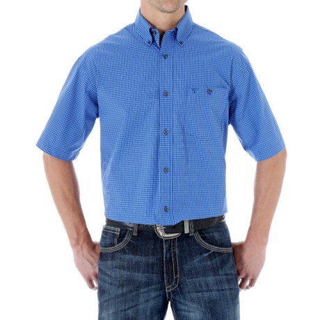 Wrangler 20X Shirt Button Front, Short Sleeve (For Men)
