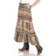 Wrangler Aztec Print Embellished Skirt - Rayon (For Women)