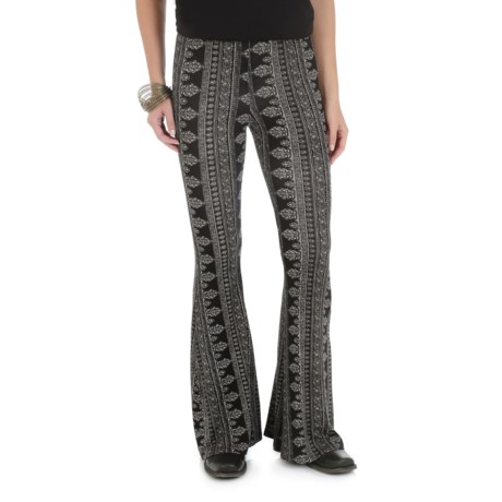 Wrangler Fit and Flare Palazzo Pants (For Women)