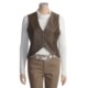 Wrangler Leather Vest - Fully Lined (For Women)