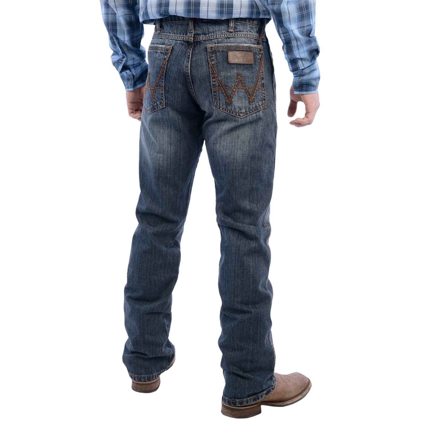 wrangler relaxed bootcut jeans