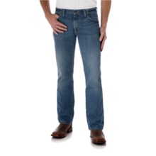 Wrangler Retro Jeans - Slim Fit, Bootcut (For Men) in Worn In Blue - 2nds