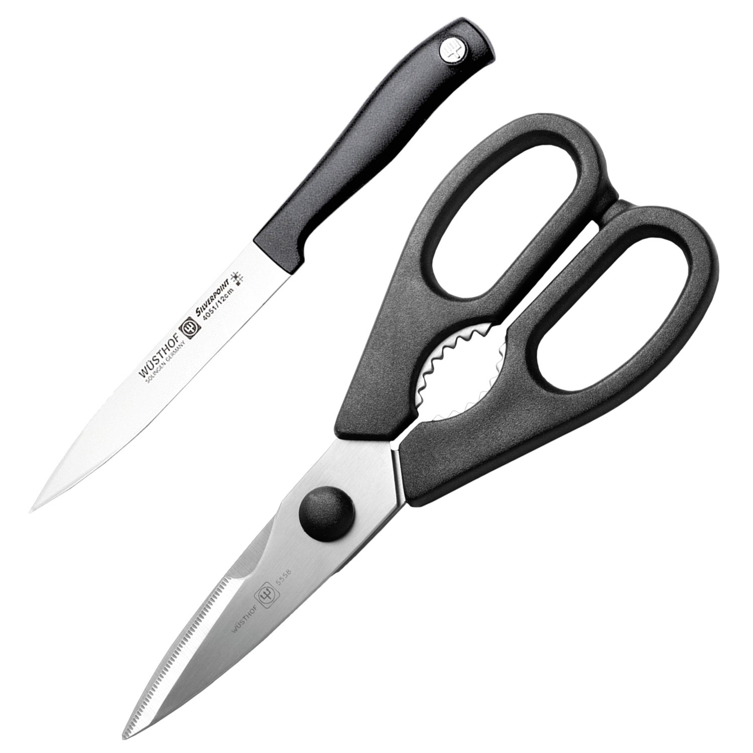 Wusthof Colored Scissors and Paring Knife Set 2Piece Save 69