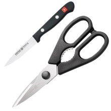 Wusthof Gourmet Paring Knife and Shear Set - 2-Piece in See Photo - Overstock