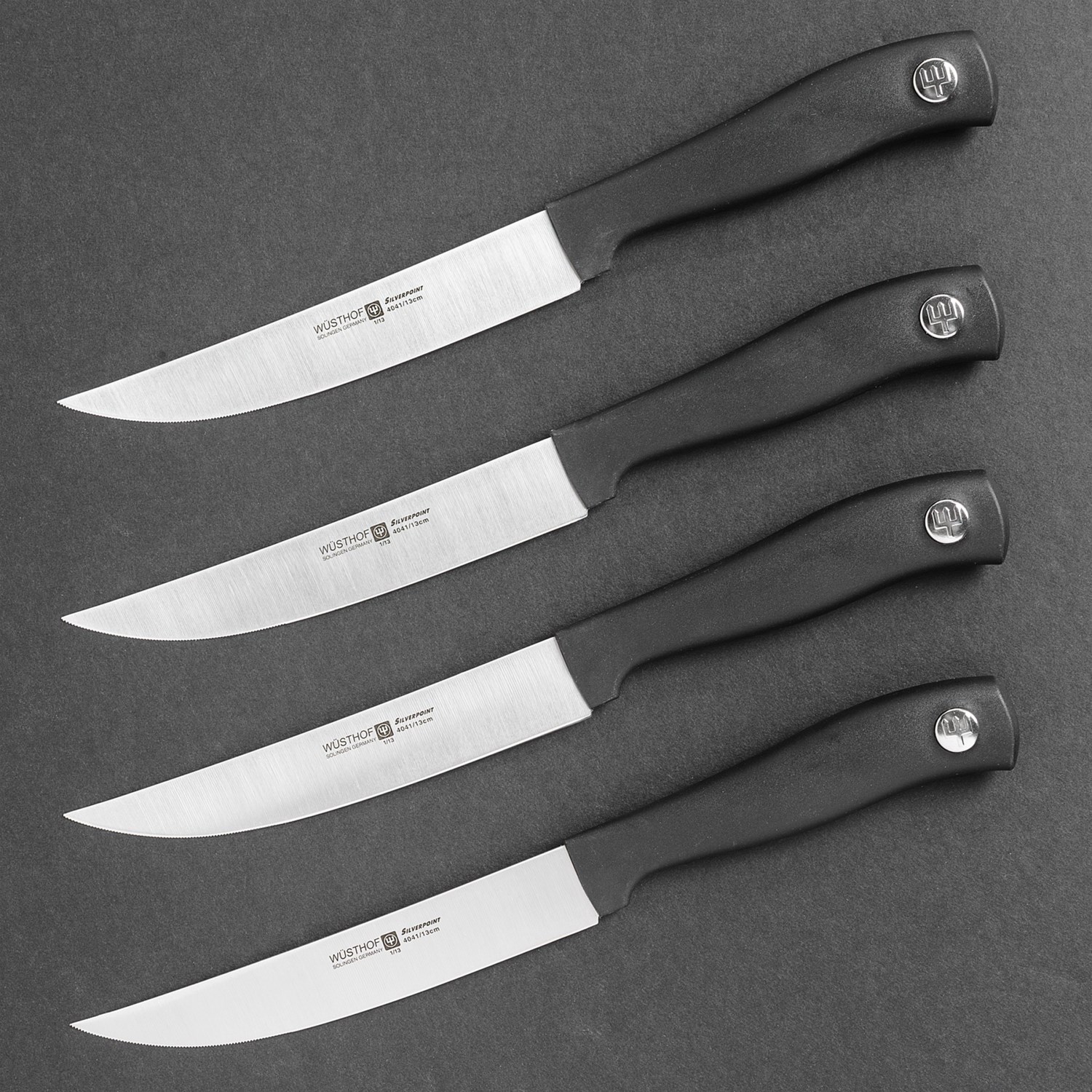 Wusthof Silverpoint II Steak Knife Set 4Piece Save 30