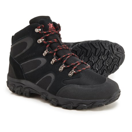 ZeroXposur Wyoming Vent Mid Hiking Boots - Leather (For Men) - BLACK (9 )
