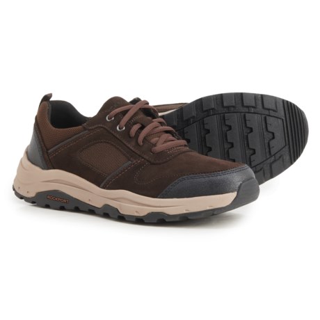 Rockport XCS Birchfield Trekker Shoes - Suede (For Men) - DARK BROWN (12 )