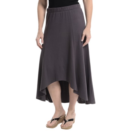 XCVI Solano High Low Cotton Jersey Skirt For Women