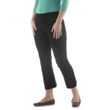 Yala Aspire Trech Crop Pants - Organic Cotton (For Women) in Black - Closeouts