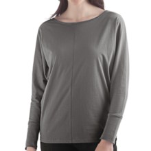 Yala Della Shirt - Organic Cotton, Long Sleeve (For Women) in Shadow - Closeouts