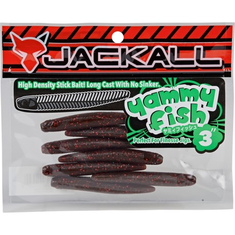 Jackall Yammyfish 3 Bait - 7-Pack - OXBLOOD ( )