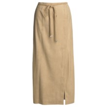 Yansi Fugel Moleskin Faux-Wrap Skirt - Braided Belt (For Women) in Sandstone - Closeouts