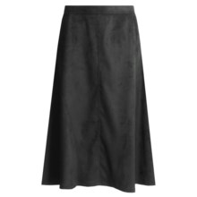 Yansi Fugel Moleskin Skirt (For Women) in Black - Closeouts