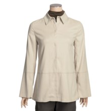 Yansi Fugel Moleskin Tunic Jacket (For Women) in Beige - Closeouts