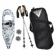 Yukon Charlie’s Pro Guide V Snowshoe Kit - 25”, Bag, Poles (For Women)