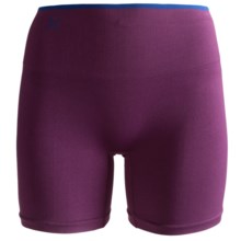 Yummie Tummie Nylon Nina Shaping Shortie Underwear - Seamless, Briefs (For Women) in Bordeaux - Closeouts