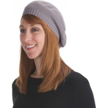 Zazou Slouchy Jersey Beret (For Women) in Ash Grey - Closeouts