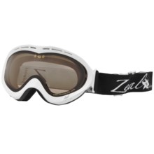 Zeal Aspect PPX Snowsport Goggles - Polarized, Photochromic Lens (For Women) in Shiney White - Closeouts