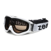 Zeal Detonator Snowsport Goggles - Polarized in White/Zb-13 - Closeouts