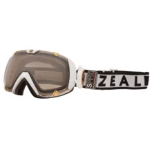 Zeal Eclipse Classic SPPX Snowsport Goggle - Polarized, Photochromic Lens in Carbon Matte White - Closeouts