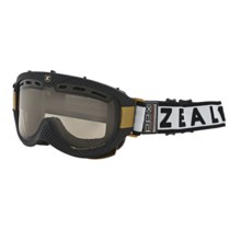 Zeal Link PPX Snowsport Goggles - Polarized, Photochromic in Carbon Matte Black/Light Yellow To Zb Rose Brown - Closeouts