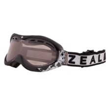 Zeal Rapt Classic OTG Snowsport Goggles - Polarized, Photochromic Lens in Satin Black - Closeouts