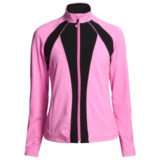 Zen 101 Multicolor Fitness Jacket (For Women)