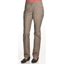 Zenim Cotton Gabardine Skinny Pants - 5-Pocket (For Women) in Brown - Closeouts