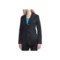 Zenim Knit Denim Blazer - Stretch Cotton (For Women) in Black